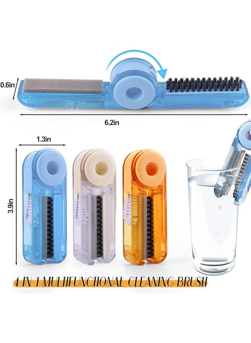 3Pcs Water Bottle Brush Cleaner 4-in-1 Multifunctional Cleaning Brush to Clean Water Bottles/Cup/Mug/Baby Bottle Lid Crevice Cleaning Brush  - Image 2