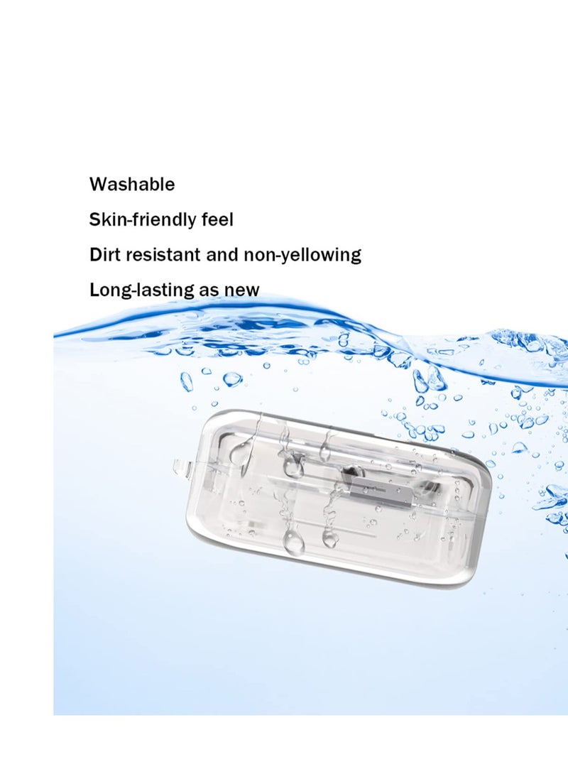 Silicone Case for Nothing Ear (2) Protective Cover with Carabiner (Clear)  - Image 4