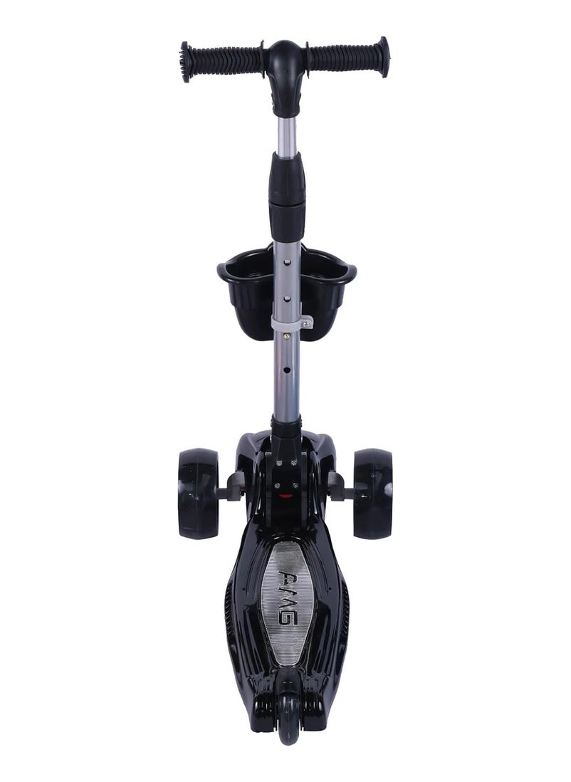 Top Gear - Top Gear Kick Scooter TG 646 for Kids Ages 3-10 - Foldable - 3 Wheel Scooter and Adjustble Height - Black - Image 1