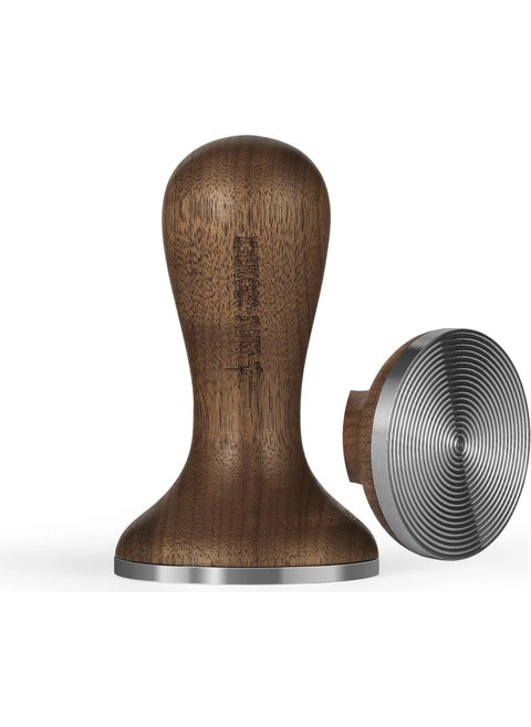 Walnut Handle Walnut Tamper - 58.35 mm