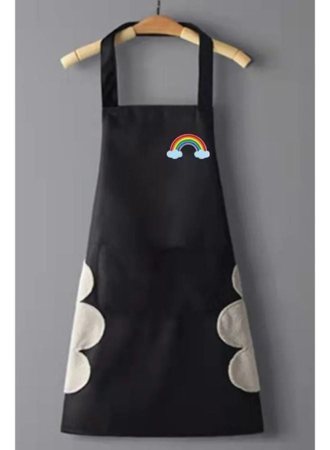 Oilproof Kitchen Smock Waterproof Catering Waiter Work Clothes Apron - Image 1