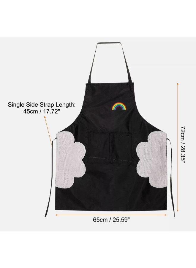 Oilproof Kitchen Smock Waterproof Catering Waiter Work Clothes Apron - Image 2