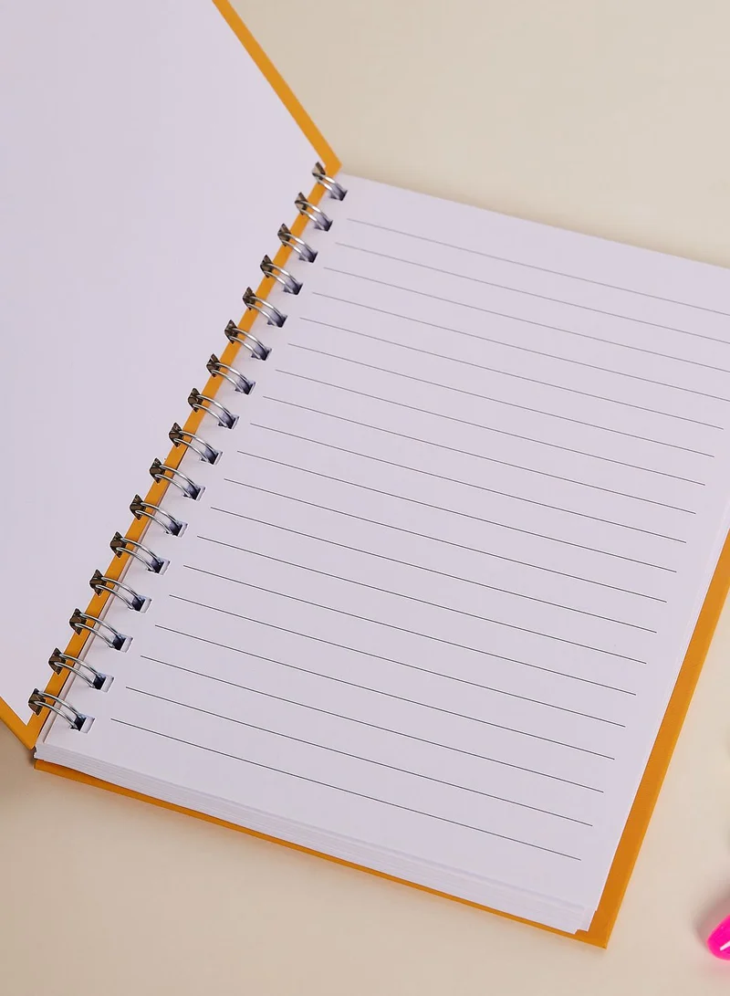 Back to school kit A5 Spiral Hardcover Notebook