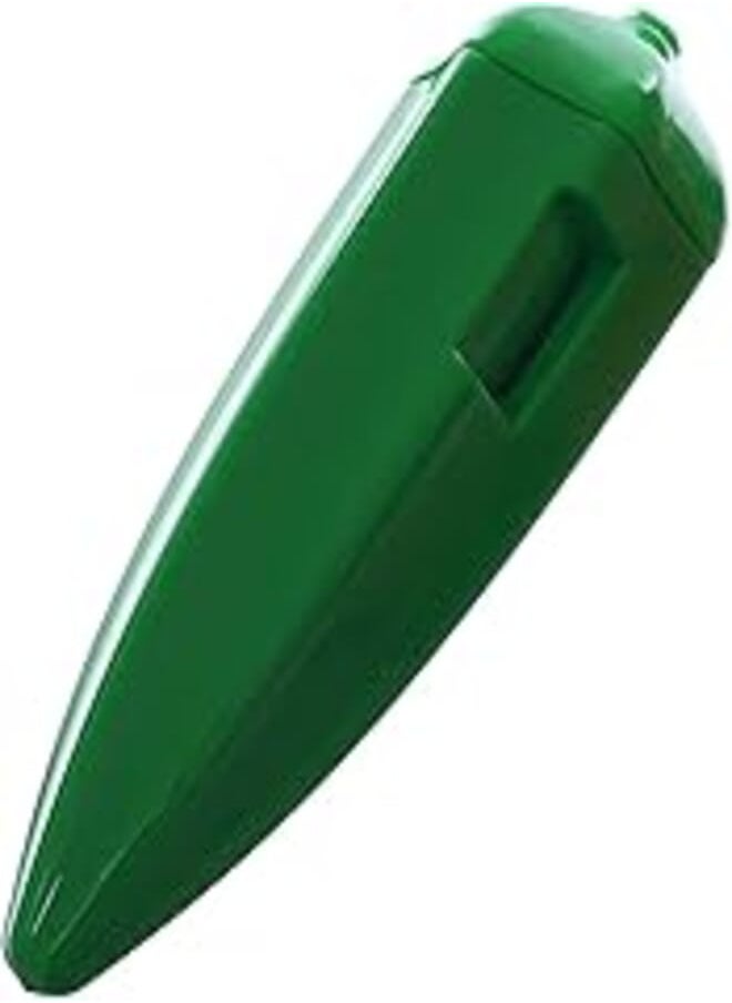 Freecook Freecook Stainless Steel Peeler With Plastic Body For Bamya - Green Silver 