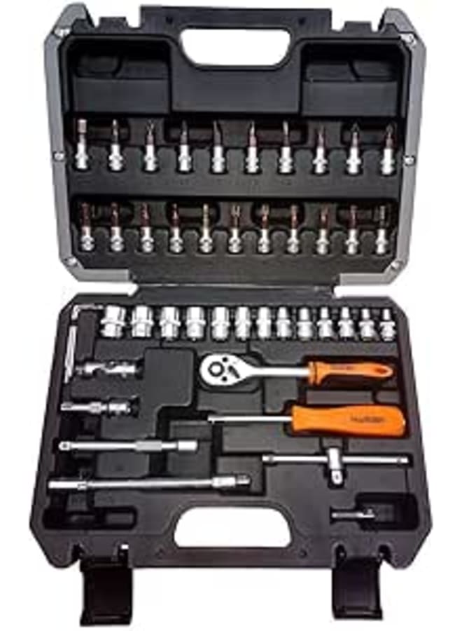 Harden 510346 46Pcs 1/4" 6.3mm Dr. Socket Set Auto Tool Set