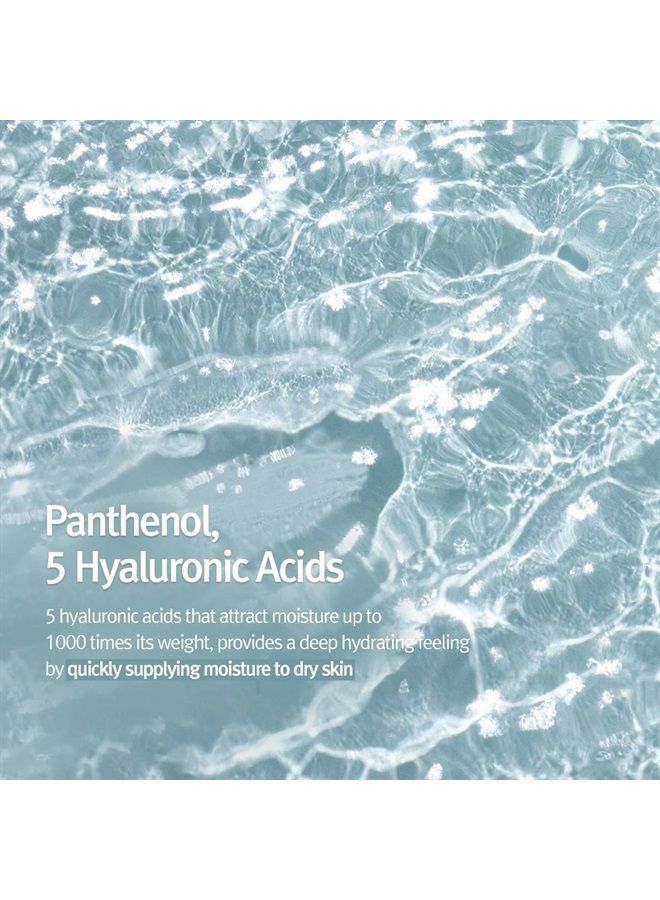 Pyunkang Yul Ceramide Calming Mask Pack 10 PCS - Korean Face Mask Skin Care Products - Beauty Face Mask Containing Panthenol, Hyaluronic Acid, Tea Tree, Shea Butter, Squalene and Cica - Korean Beauty - Image 5