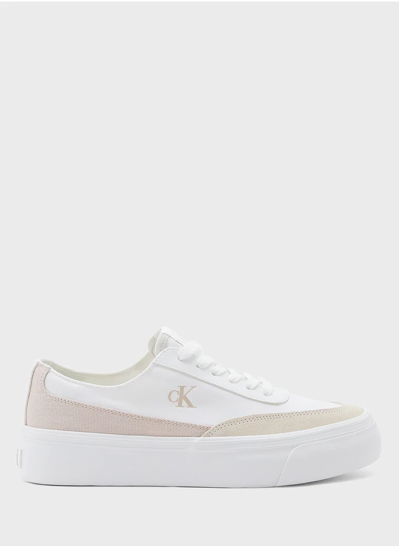 كالفن كلاين جينز VULCANISED FLATFORM LOW TRAINERS