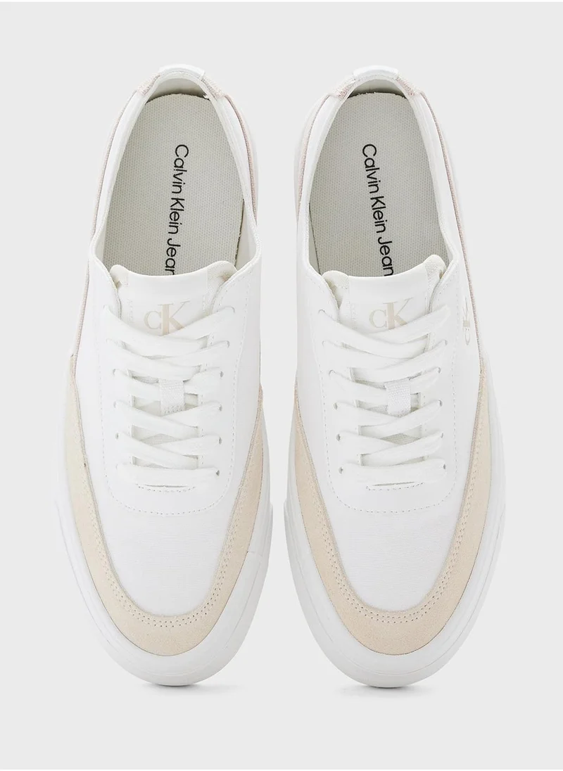 Calvin Klein Jeans VULCANISED FLATFORM LOW TRAINERS