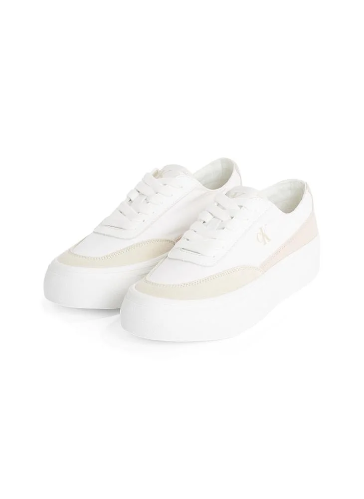 Calvin Klein Jeans VULCANISED FLATFORM LOW TRAINERS