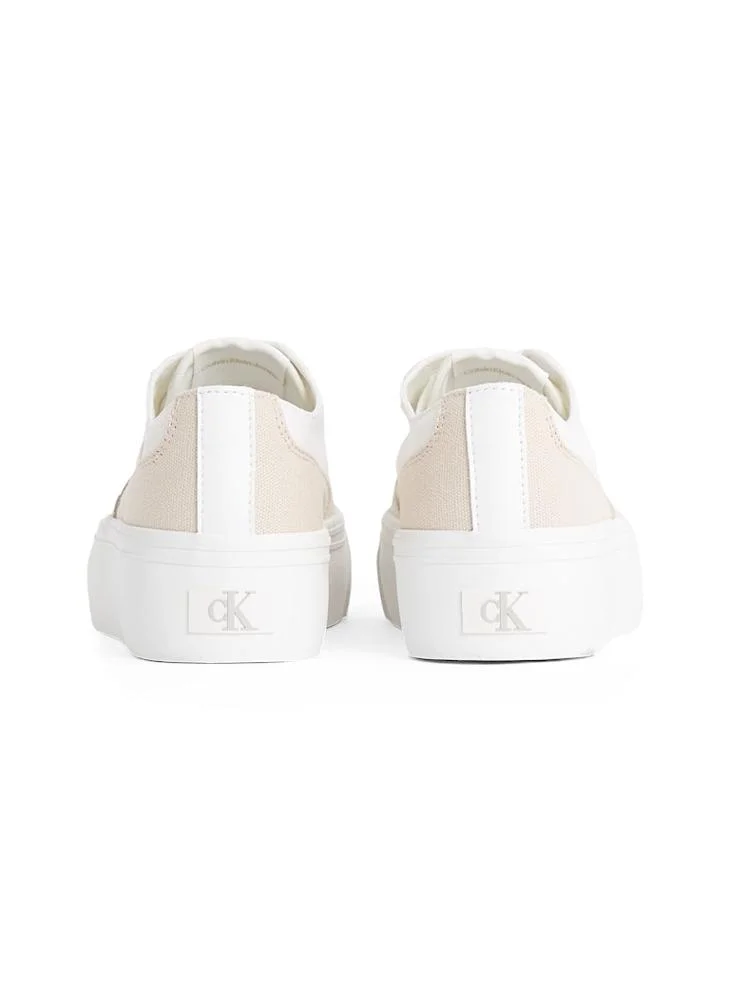Calvin Klein Jeans VULCANISED FLATFORM LOW TRAINERS