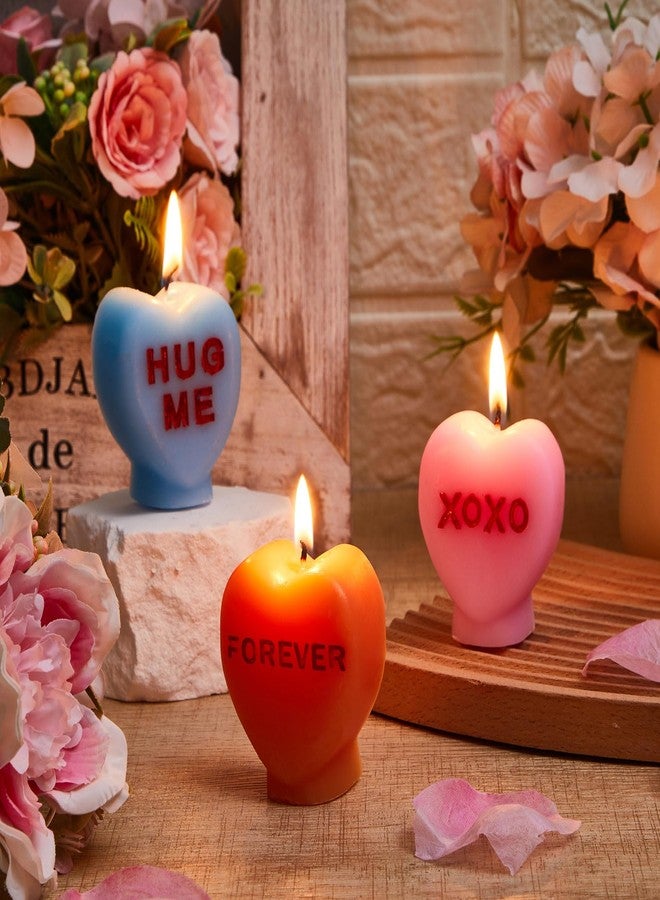 ميتلي مجموعة شموع على شكل قلب من إم تي لي، 6 قطع، شموع على شكل قلوب للمحادثة، زينة عيد الحب الملونة والمعطرة، هدايا لعيد الحب والذكرى السنوية وحفلات الزفاف وأعياد الميلاد والمنزل (ألوان باستيل) - Image 4
