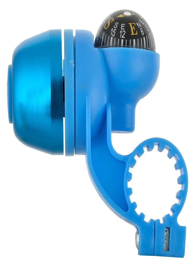 Dark Horse® Bicycle Navigation Bike Compass Direction identifier Handlebar Bell Loud (Blue) - Image 3