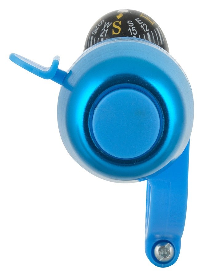 Dark Horse® Bicycle Navigation Bike Compass Direction identifier Handlebar Bell Loud (Blue) - Image 5