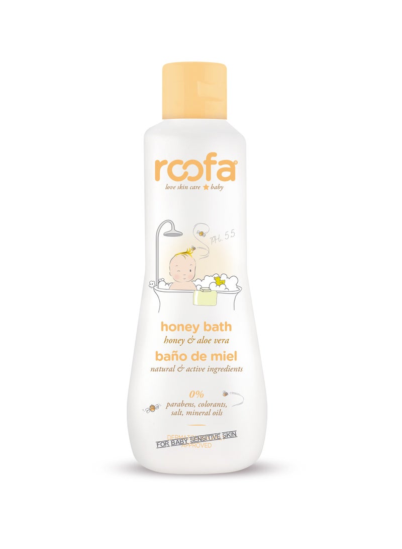 Roofa Spain Honey Natural Baby Bath Gel 200ml 