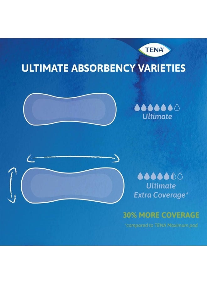 Tena - Incontinence Pads, Bladder Control & Postpartum for Women, Ultimate Absorbency, Long Length, Intimates - 156 Count - Image 1