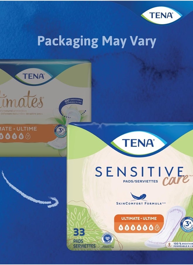 Tena - Incontinence Pads, Bladder Control & Postpartum for Women, Ultimate Absorbency, Long Length, Intimates - 156 Count - Image 1