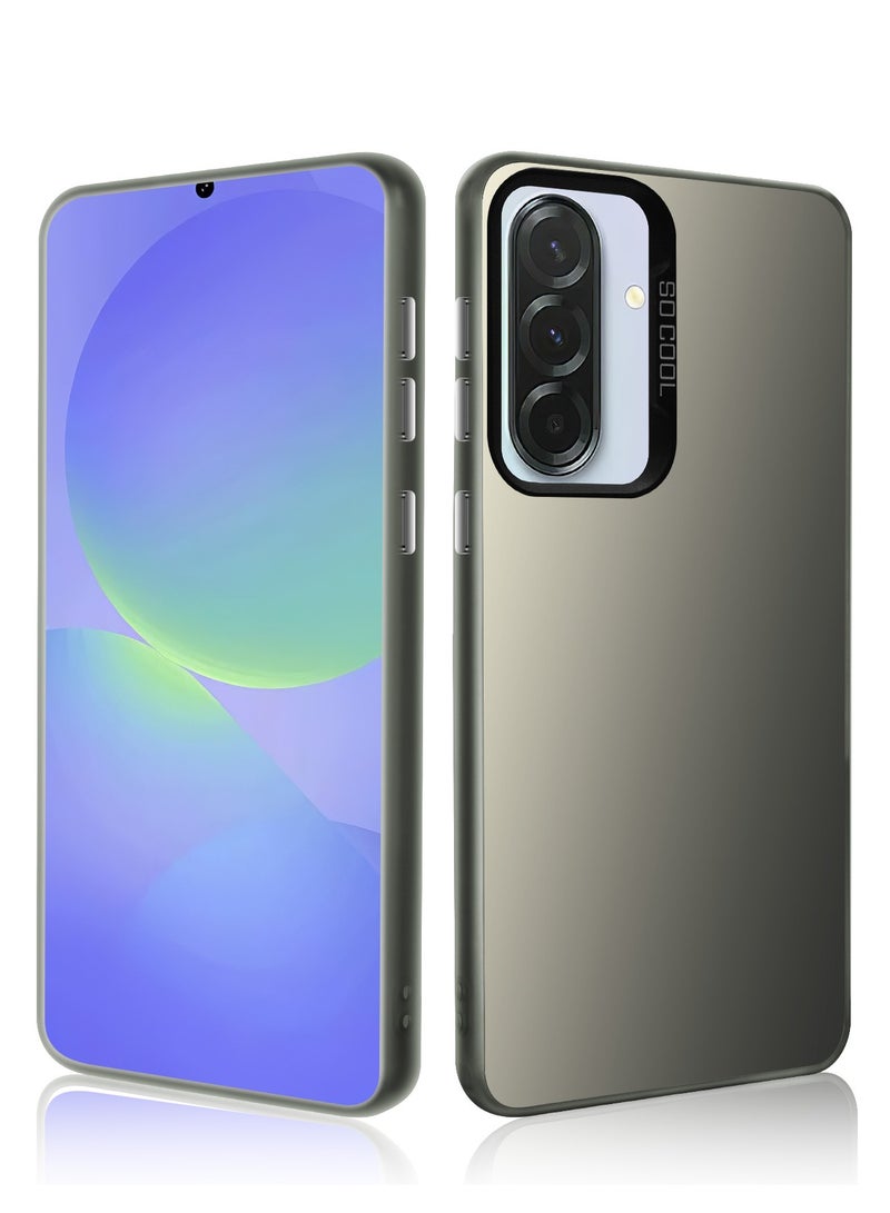 LiuShan Samsung Galaxy A36 5G/A56 5G Case, Slim TPU Bumper Phone Cover,360°Full Body Shockproof Protective Phone Case for Samsung A36 5G/A56 5G Gray - Image 1