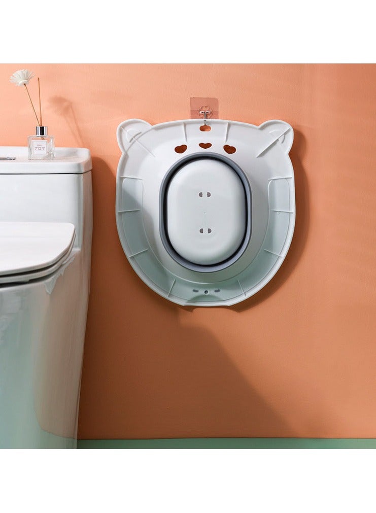 Hanayo Sitz Baths for toilet Seat Bidet Postpartum Care Basin Pregnant Women  Cleanse Vagina or Anal Region Best with Soothics Sitz Bath Soak ﻿  - Image 4