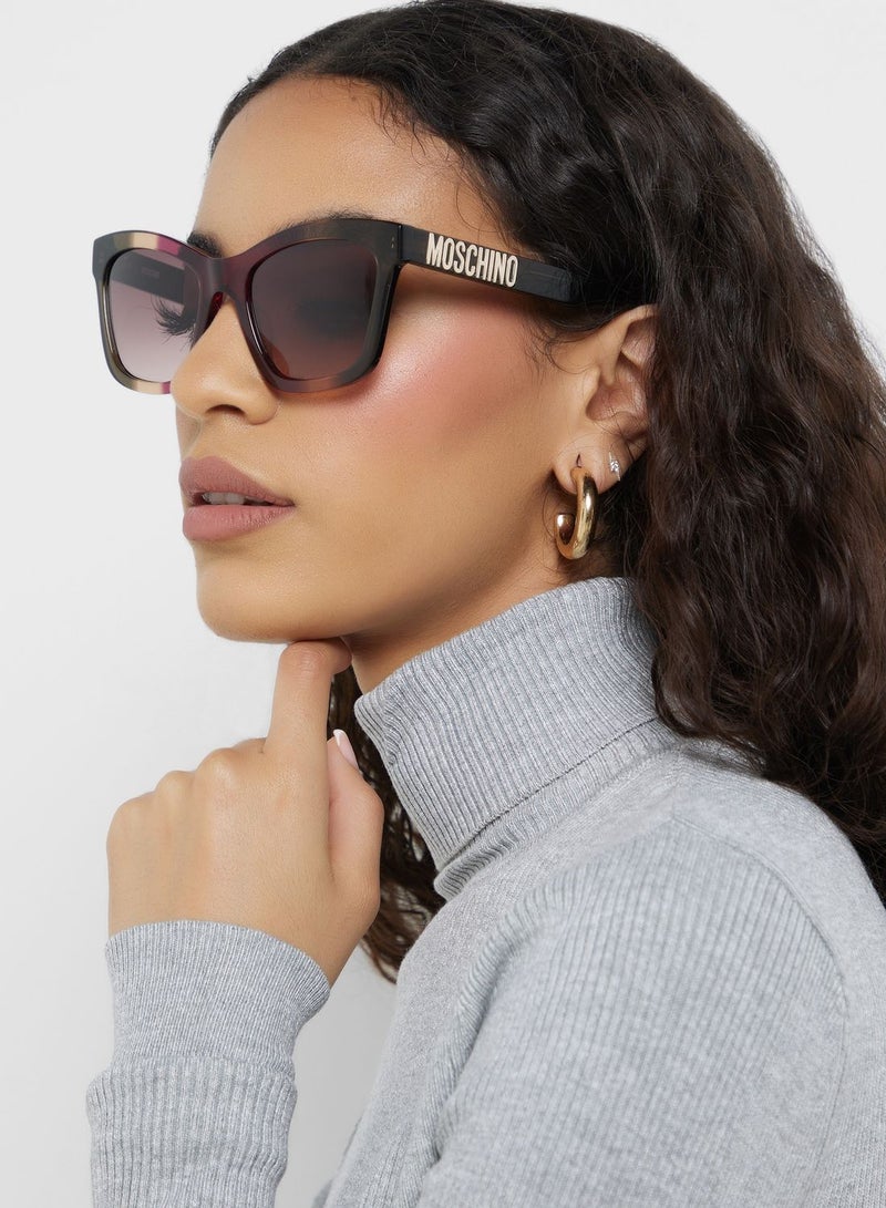 موسكينو نظارة شمسية بإطار - Image 5