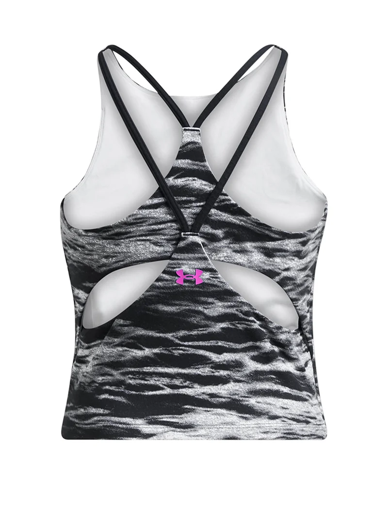 اندر ارمور Project Rock Lets Go Crop Top