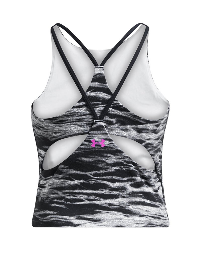 UNDER ARMOUR - Project Rock Lets Go Crop Top - Image 1