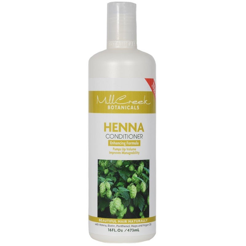 Mill Creek Henna Conditioner (Natural & Organic) - 16 fl. oz. (473ml)