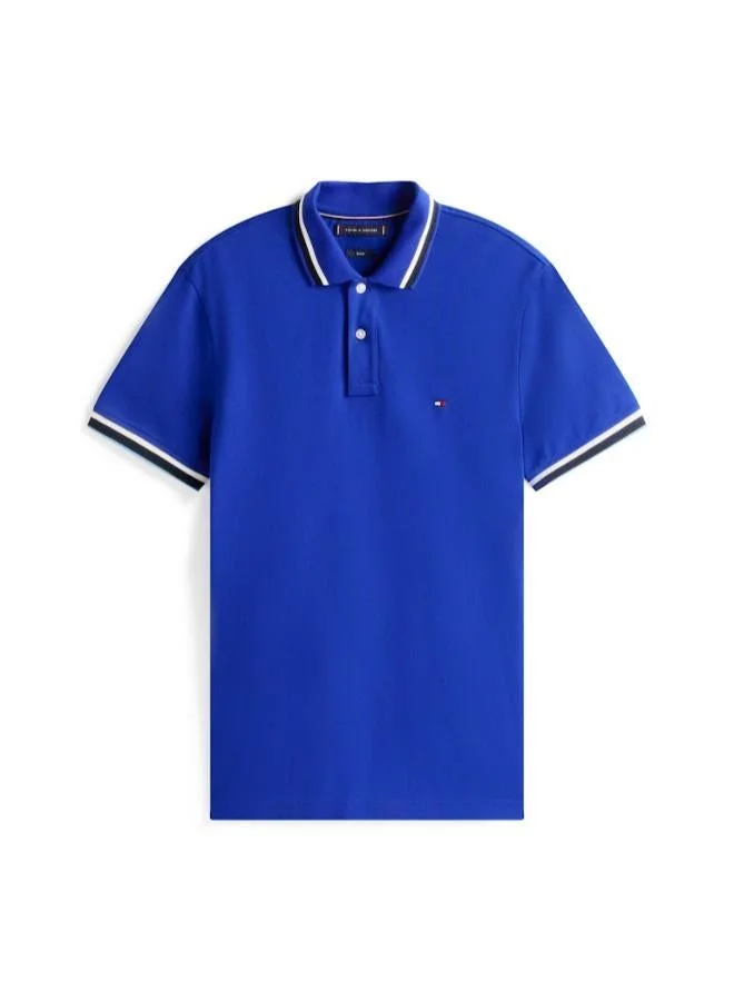 TOMMY HILFIGER  Logo Slim Fit Polo for Men | Best Price UAE