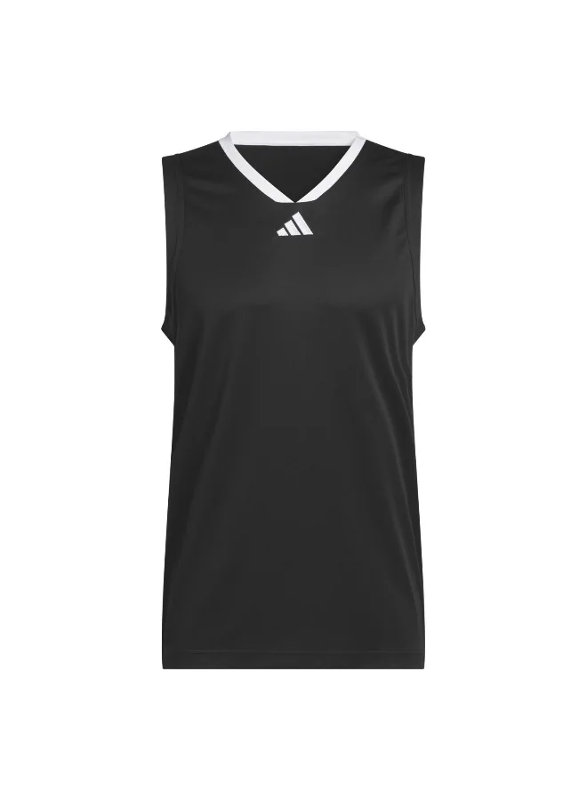 Adidas Adidas 3-Stripes Tank Black Tank Tops For Men