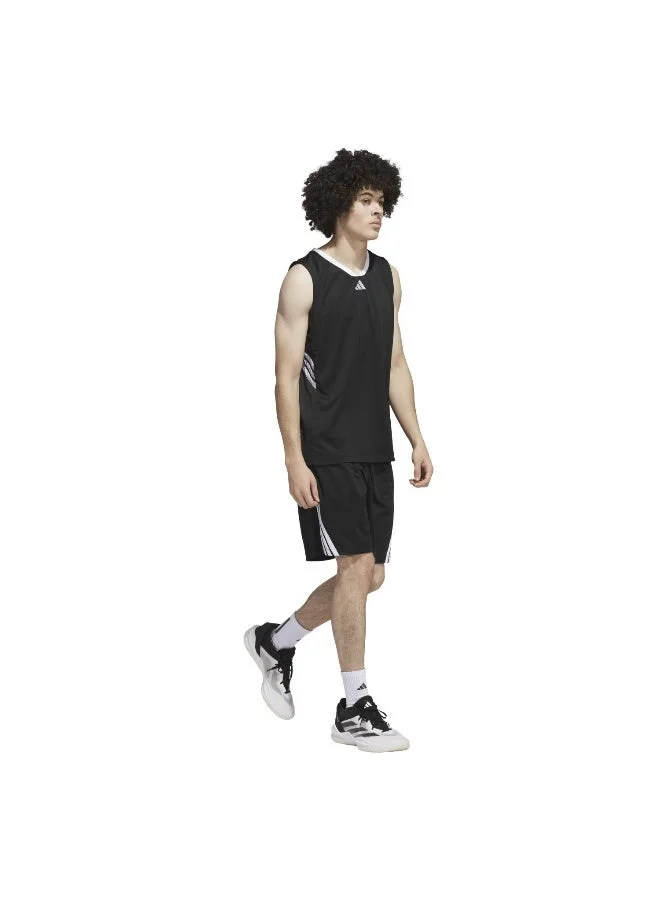 Adidas BLACK/WHITE Basketball Legends Tank Top for Men | Best Price UAE