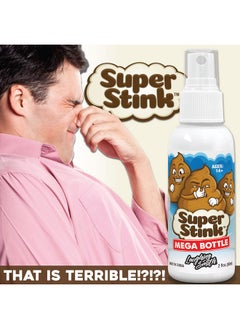 Super Stink (Mega Size 60Ml) - Fart Spray - 'Insanely Strong' Extra Potent Stink - Fake Poop Smelling Prank Stuff - Smells Like Super 'Bad' Gas - Great Gag Gifts, Stocking Stuffers & Fun Party Favors - pzsku/Z8D0A97D4CB79FA188F34Z/45/_/1734347487/aae5c80c-6e0b-40c6-807c-1928ccbd6320