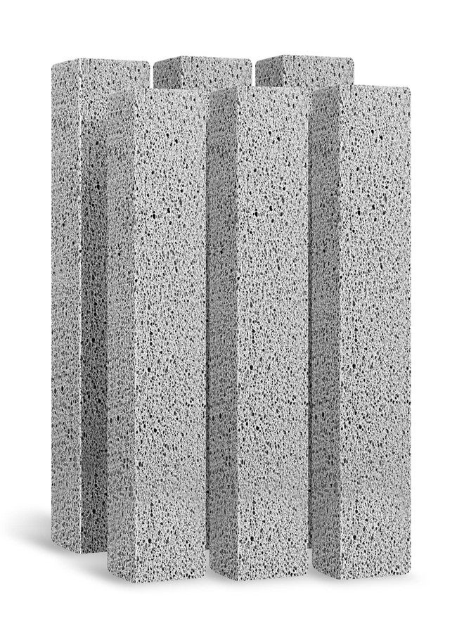 Lenicany 6Pack Pumice Stone for Toilet Cleaning Bowl Stick,Powerfully Cleans Hard Water Rings, Calcium Buildup & Stains, Suitable for Cleaning Toilet, Bathtubs, Kitchen Sink, Grill - Image 1