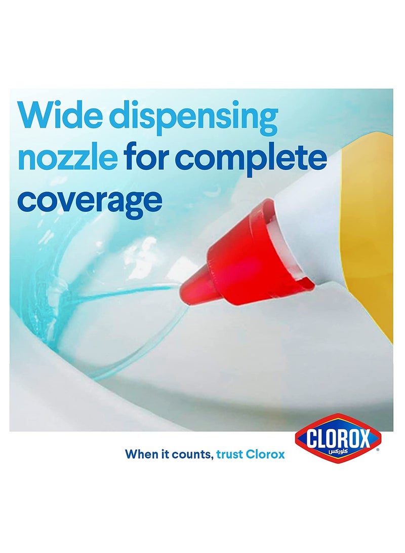 Clorox Toilet Cleaner Clinging Bleach Gel Cool Wave Scent With Bleach 709ml - Image 5