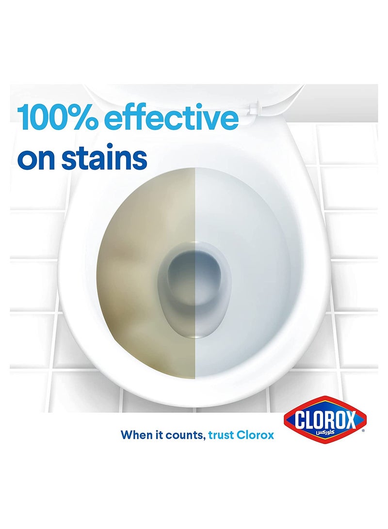 Clorox Toilet Cleaner Clinging Bleach Gel Cool Wave Scent With Bleach 709ml - Image 4