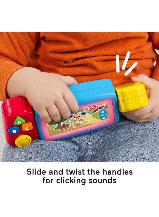 Fisher-Price - Fisher-Price Baby & Toddler Toy Laugh & Learn Twist & Learn Gamer Pretend Video Game with Lights & Music for Infants Ages 9+ Months - Image 1