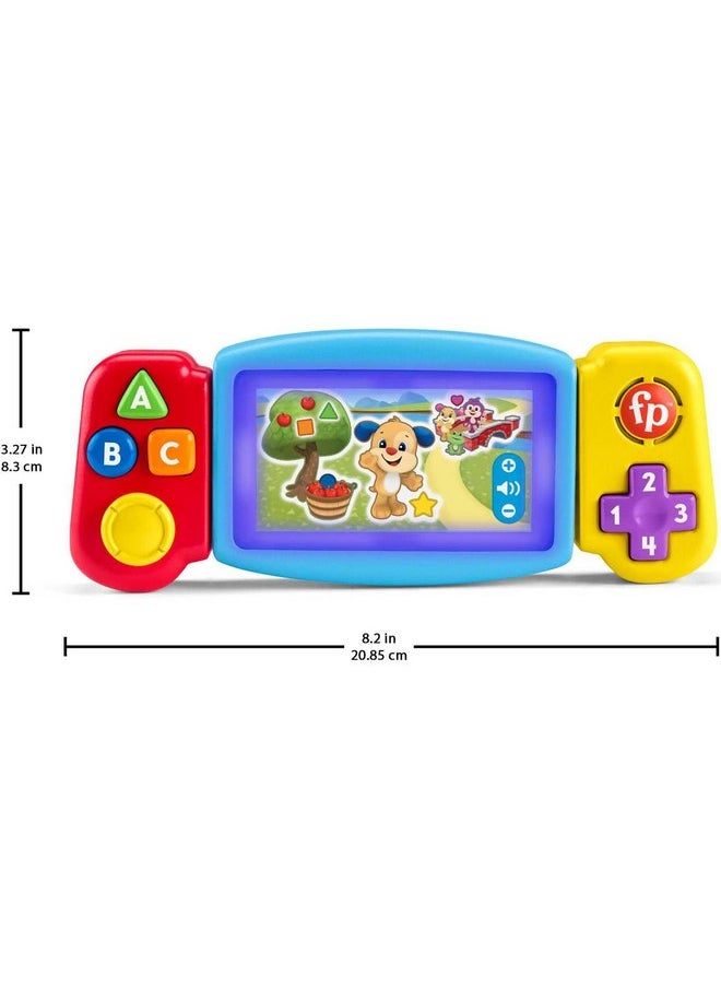 Fisher-Price - Fisher-Price Baby & Toddler Toy Laugh & Learn Twist & Learn Gamer Pretend Video Game with Lights & Music for Infants Ages 9+ Months - Image 1
