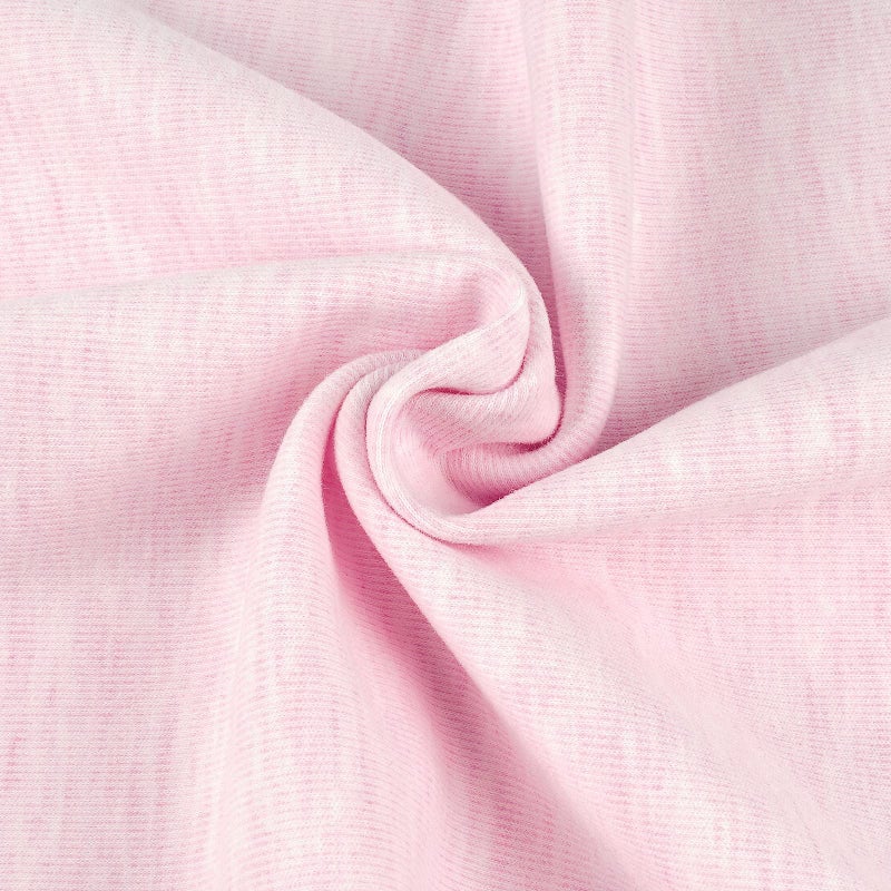 Zenssia Organic Cotton Toddler Pillowcase/Travel Pillowcase Pack of 2 Set 13x18 Inches with Envelope Closure - Soft & Breathable Baby Pillow Case Cover Solid Pink - Image 5