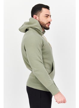 Champion Men Sportswear Fit Long Sleeves Training Sweatshirts, Pale Olive  - Image 3