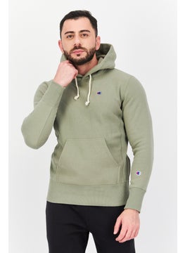 Champion Men Sportswear Fit Long Sleeves Training Sweatshirts, Pale Olive  - Image 1