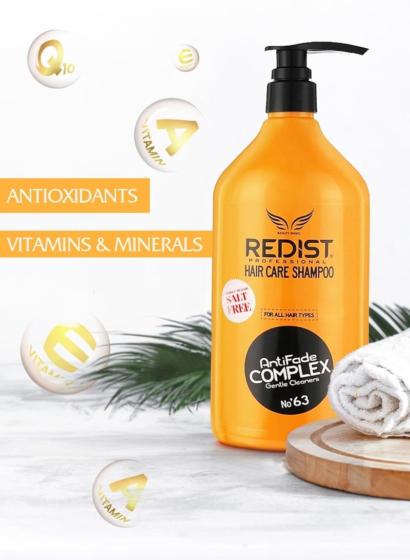 REDIST Anti Fade Complex Shampoo 1000ml – Color Protection & Nourishing Formula - Image 3