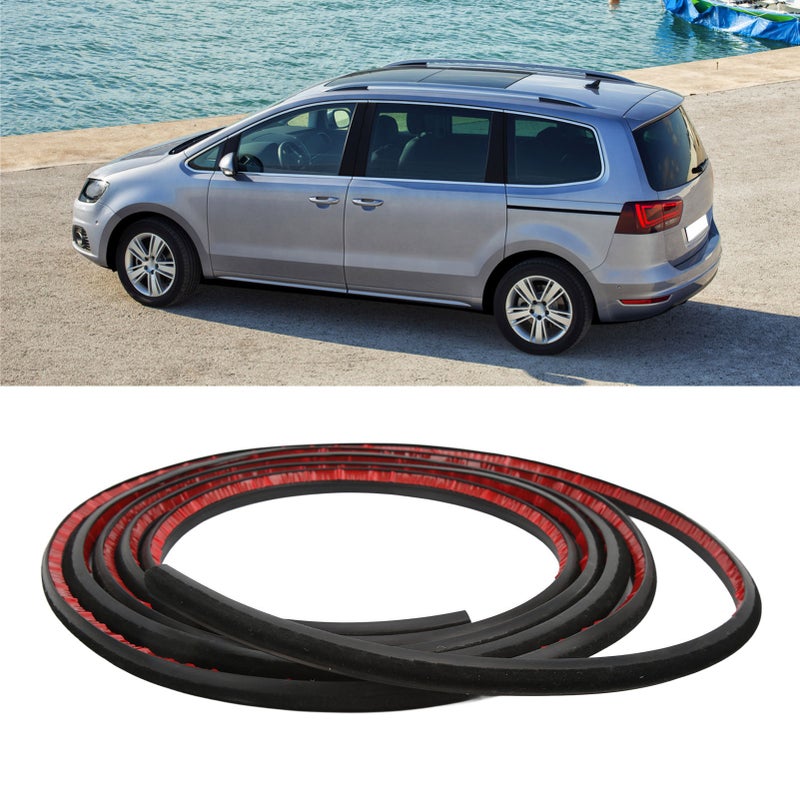 Black Rubber Sunroof Seal 5N0877459A Car Weather Stripping Replacement for Seat ALHAMBRA - Image 1