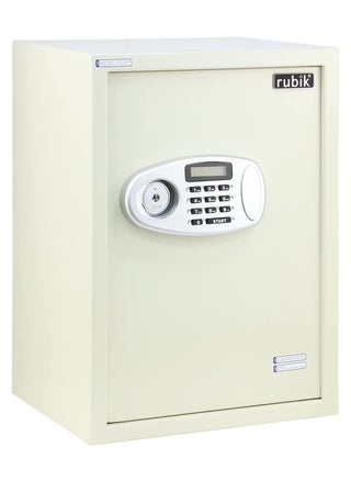 Safe Box Large For Home Office, with Dual Security, Unlock using Key and Digital Combination (RB50ED, 50x35x30cm) Off White - pzsku/Z8D0B01837D6CDB3C40CFZ/45/1746259835/20293fe9-56dc-4312-963c-6f04dc23fdb6