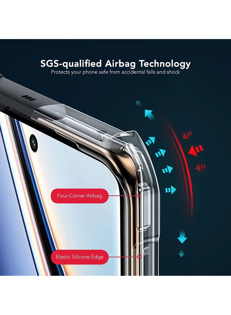 إكسوند غطاء لـ Realme 11 Pro، غطاء حماية للعدسة، غطاء مقاوم للصدمات من TPU+PC، غطاء واقي نحيف مقاوم للاصفرار - Image 5
