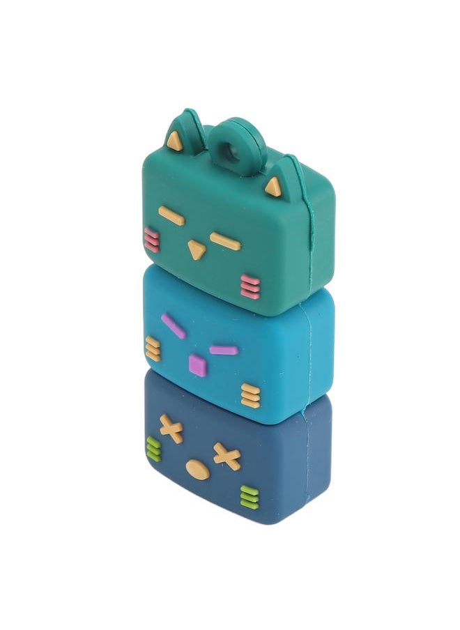 Thoraya PVC soft glue USB flash drive cute cartoon USB flash drive stacking cat USB flash drive gift USB flash drive 64G  - Image 3