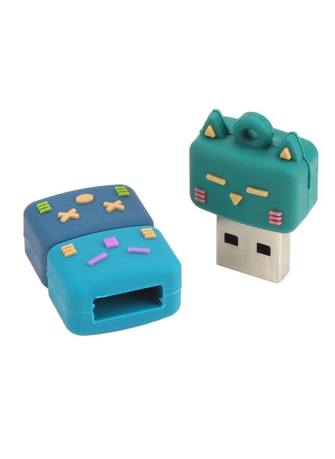 Thoraya PVC soft glue USB flash drive cute cartoon USB flash drive stacking cat USB flash drive gift USB flash drive 64G  - Image 4