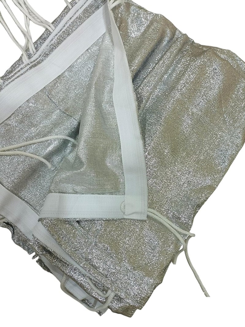 Metro Cinelight Silver Bounce Fabric for Skimmer Cloth Studio Cloth Photography and Videography Cloth 8x8  - Image 2