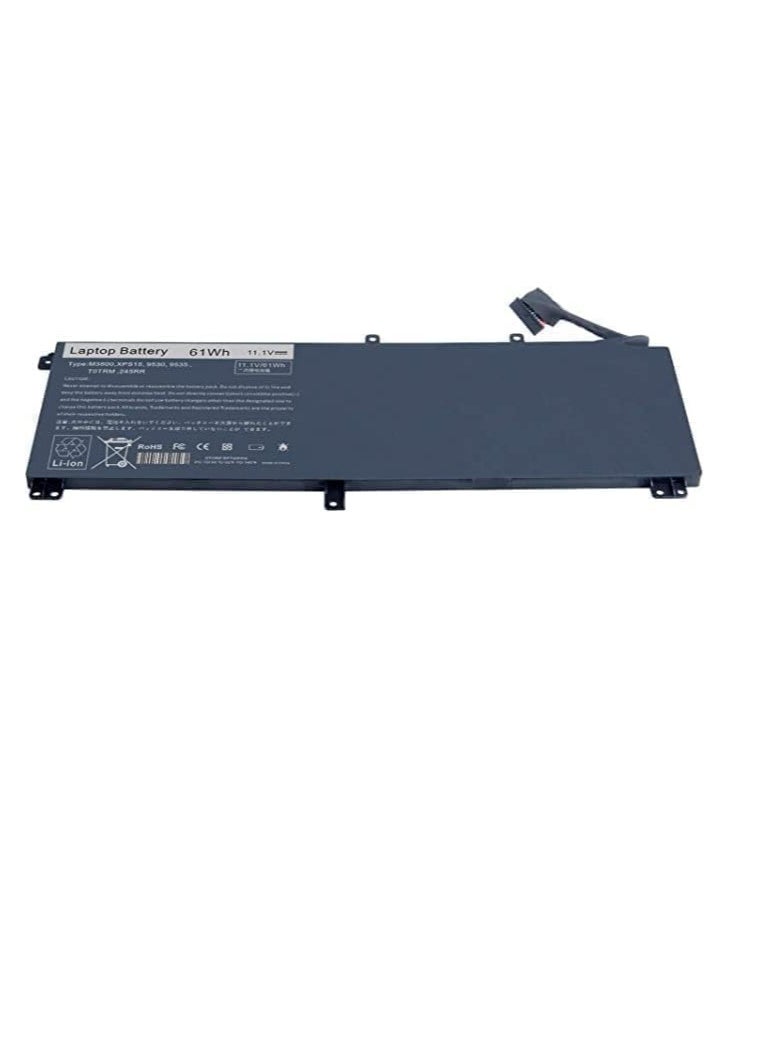 زيكسين بطارية M3800 جديدة متوافقة مع سلسلة Dell XPS 15 9530، سلسلة Precision M3800، بديلة لـ T0TRM 245RR 0H76MY H76MV 07D1WJ 7D1WJ Y758W (11.1 فولت 61 واط في الساعة) أصلية  - Image 4