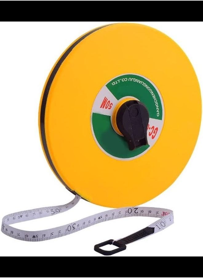 ABBASALI NEW 50 Meters Hand Disc Ruler Carpenter Metric Measuring Meter Tape Measure Tool Wood working Accessories  - Image 1