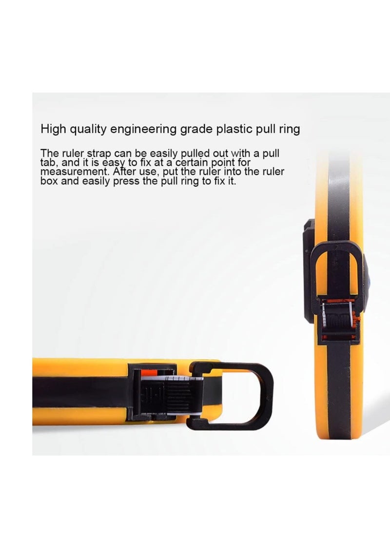 ABBASALI NEW 50 Meters Hand Disc Ruler Carpenter Metric Measuring Meter Tape Measure Tool Wood working Accessories  - Image 4