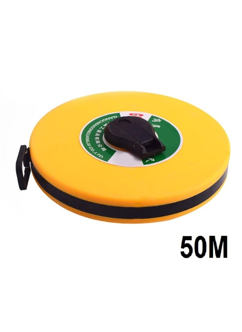 ABBASALI NEW 50 Meters Hand Disc Ruler Carpenter Metric Measuring Meter Tape Measure Tool Wood working Accessories  - Image 5