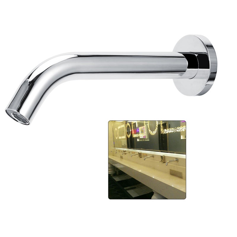 Stainless Steel Sensor Faucet: 5-15cm Sensing Distance, Intelligent Induction Tech - Touchless Water Saving Tap for Bathroom Kitchen Hotel Public Restroom - Image 4